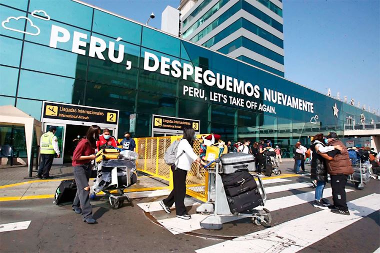 Perú, despeguemos nuevamente — llegadas internacionales